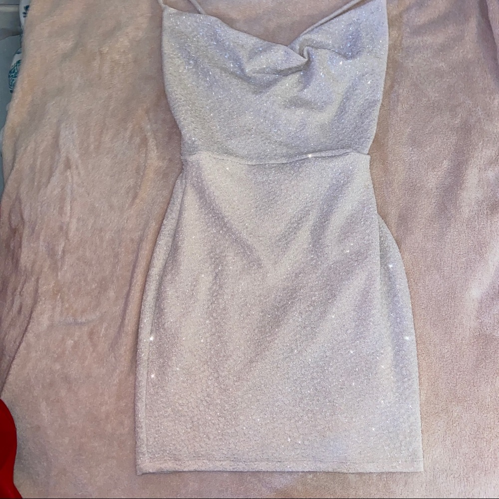 Sparkly mini dress
